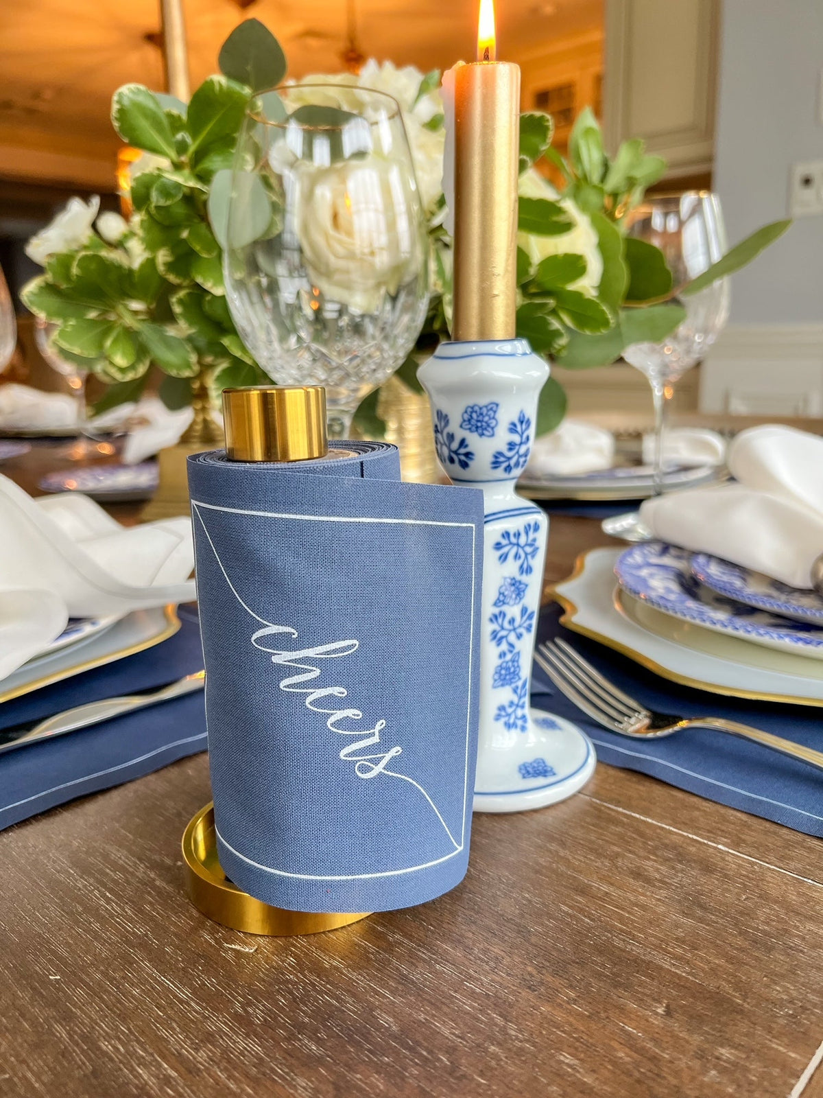 Classic Blue & White