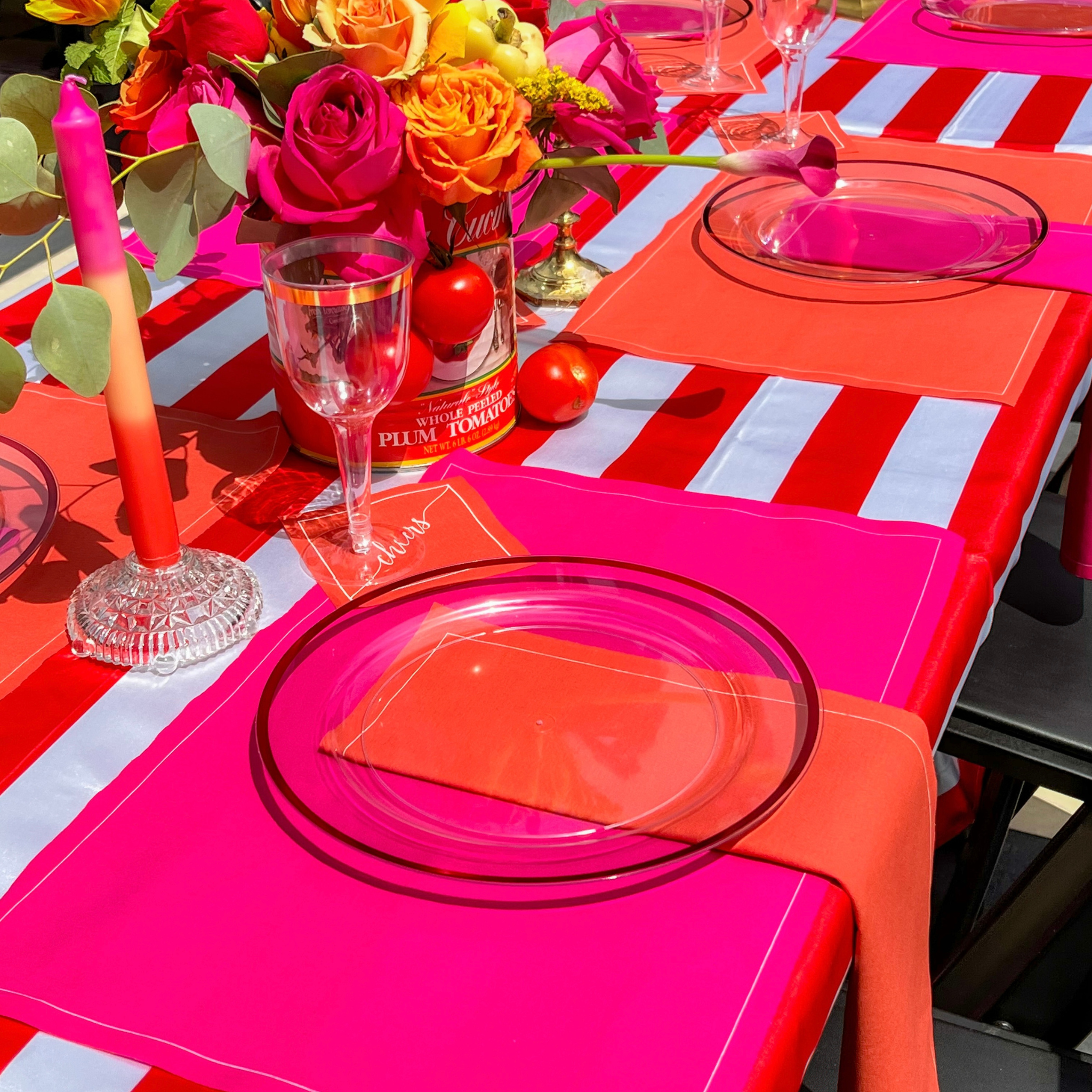 Late Sunset Dinner Napkins