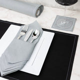 Silver Fox Dinner Napkins