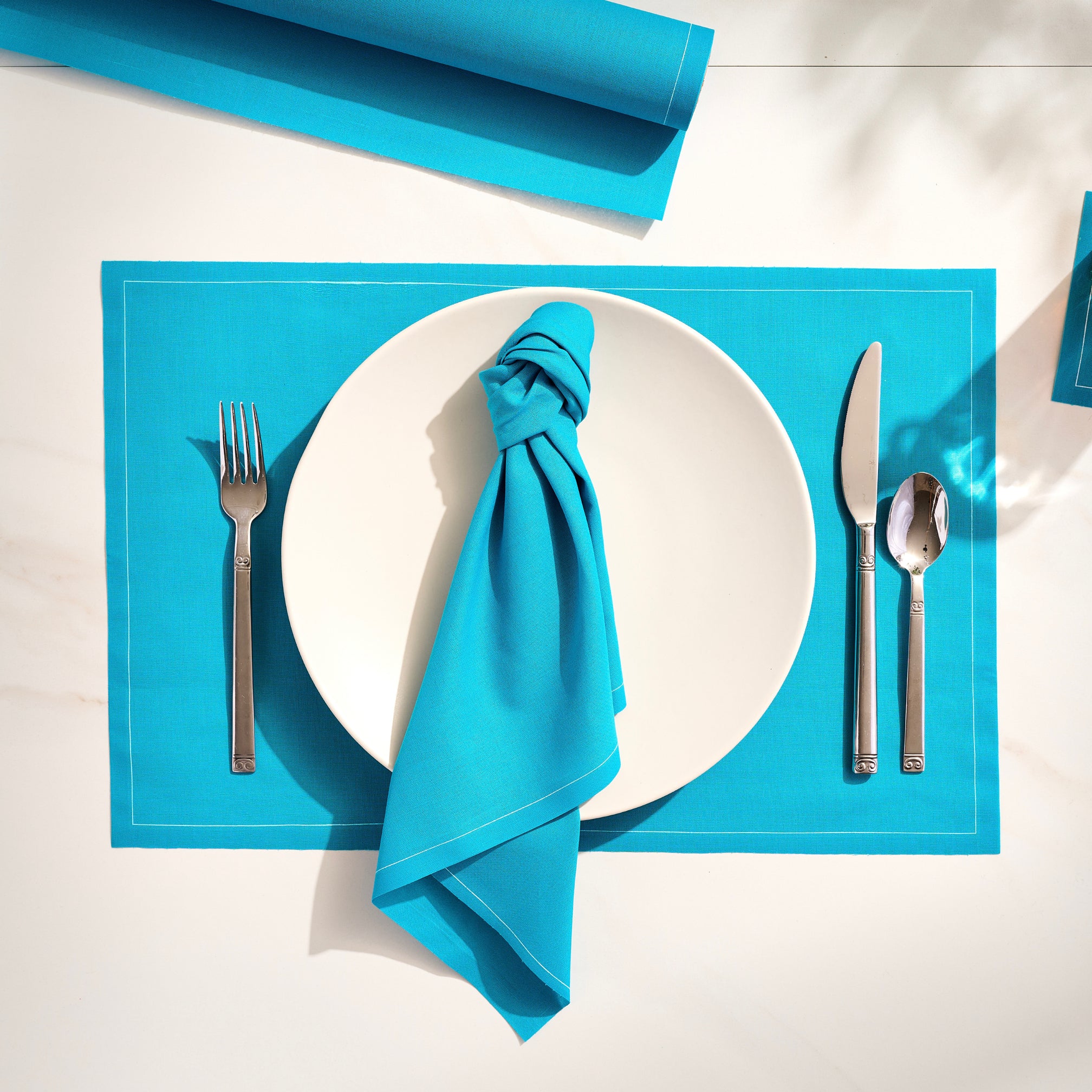 The Real Teal Dinner Napkins