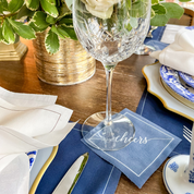 Mystic Blue Cocktail Napkins