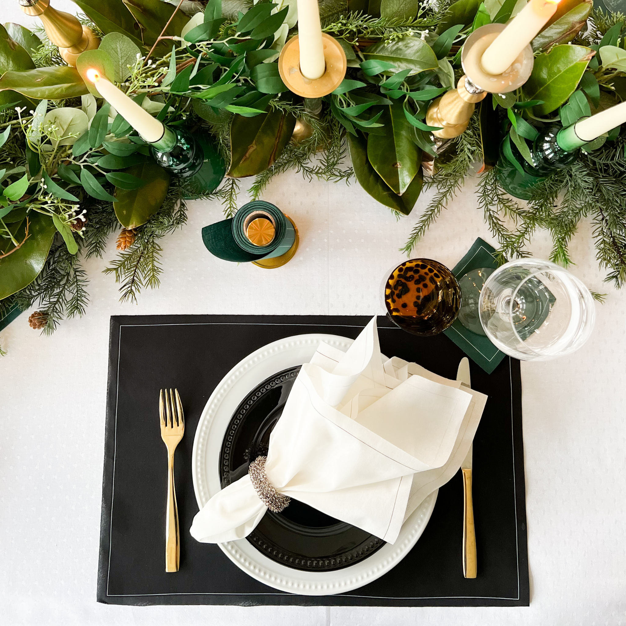 White Rabbit Dinner Napkins