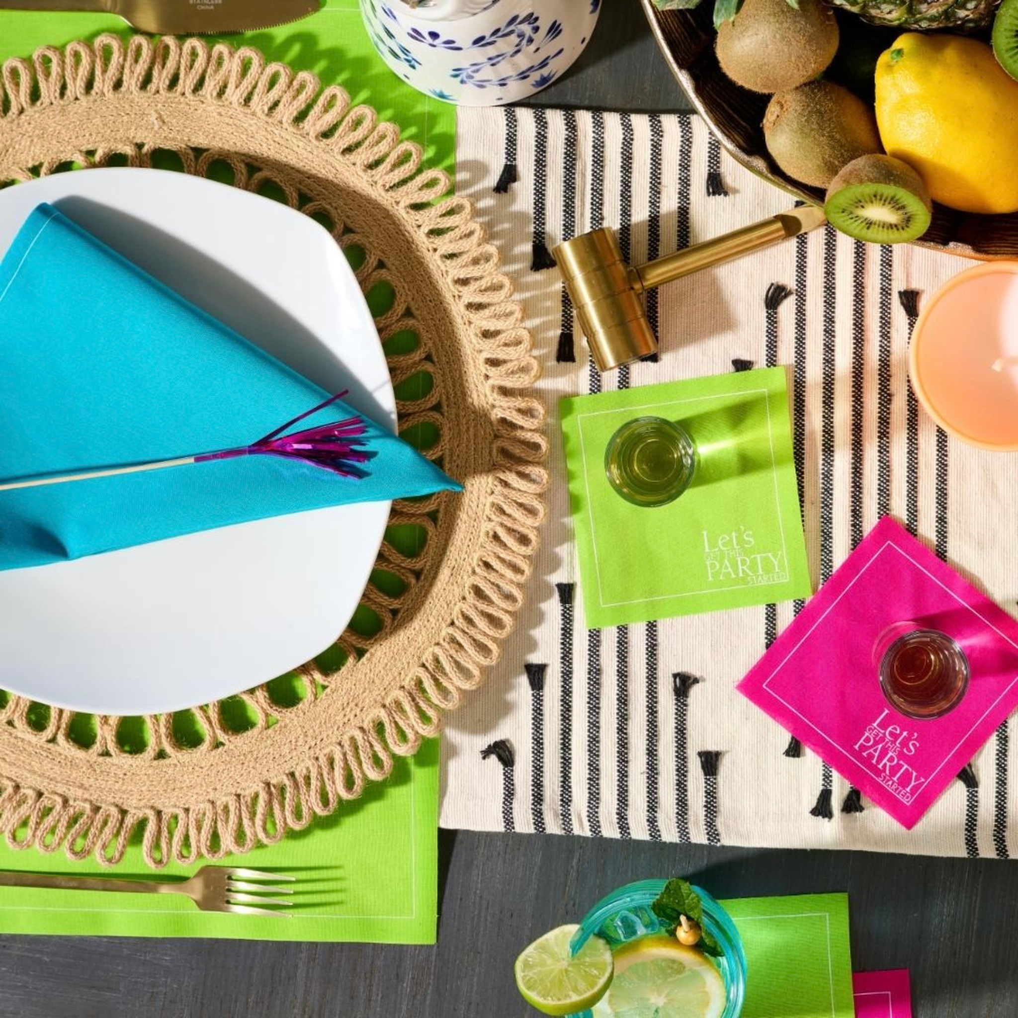 Margarita Madness Cocktail Napkins