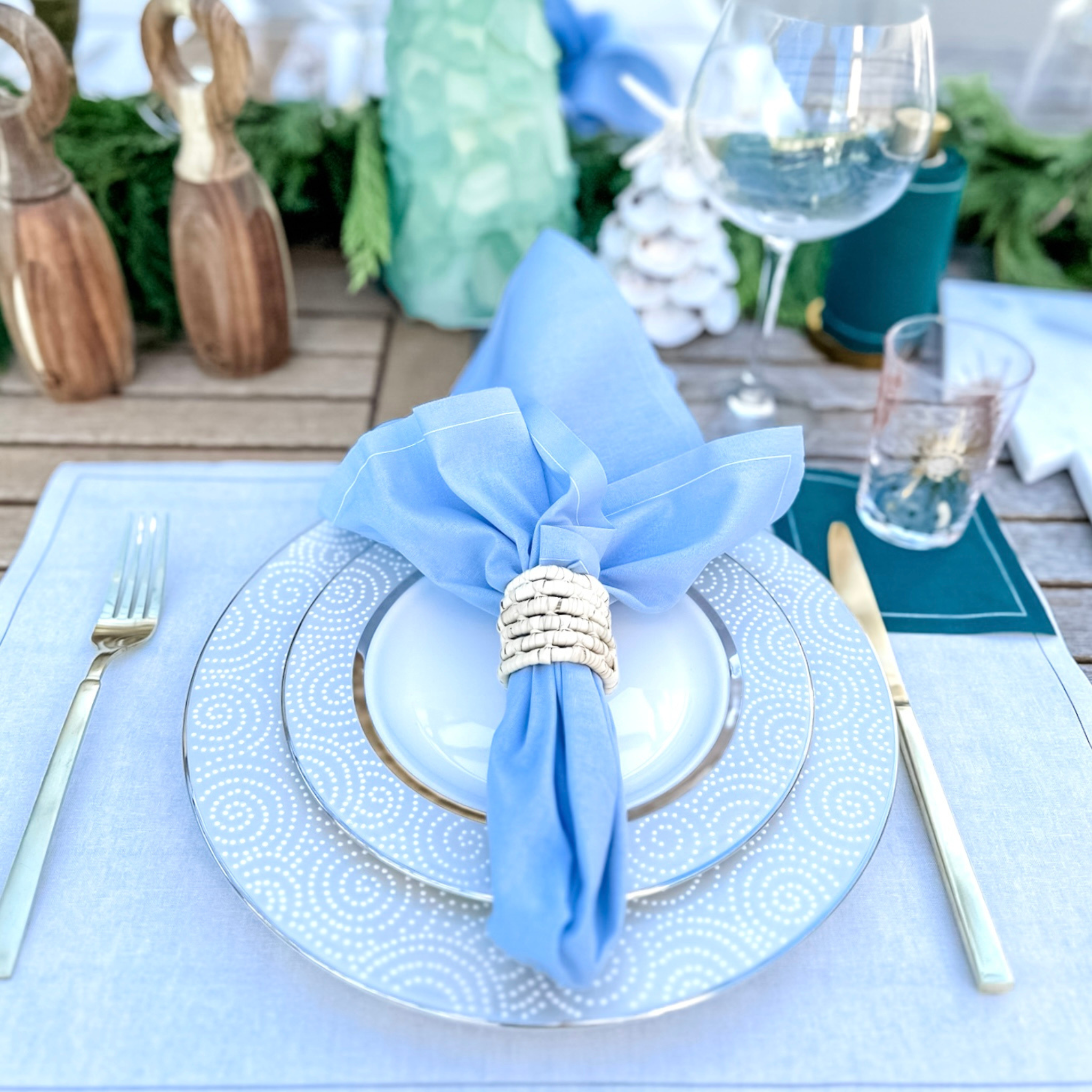 Glass Slipper Dinner Napkins