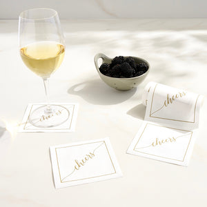Golden Salute Cocktail Napkins