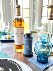 Black Matte Cocktail Napkin Stand