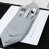 Silver Fox Dinner Napkins