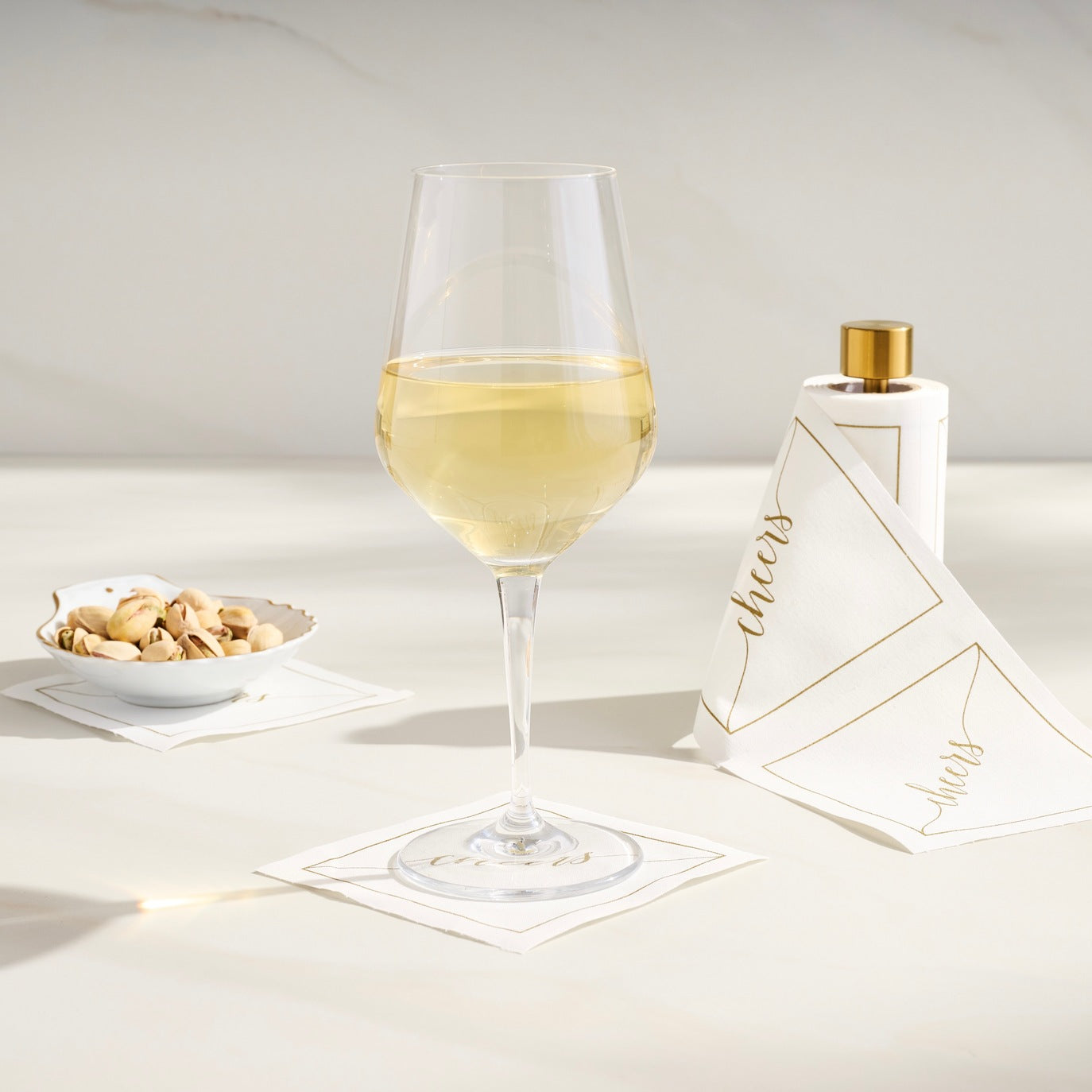 Golden Salute Cocktail Napkins
