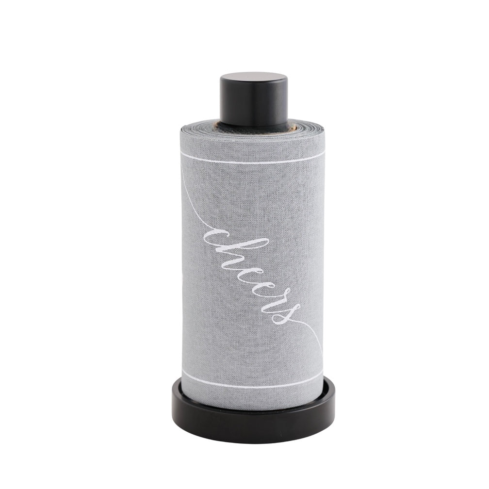 Black Matte Cocktail Napkin Stand