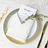 White Rabbit Dinner Napkins