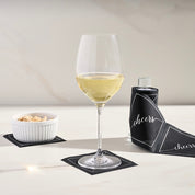 Glass Cocktail Napkin Stand