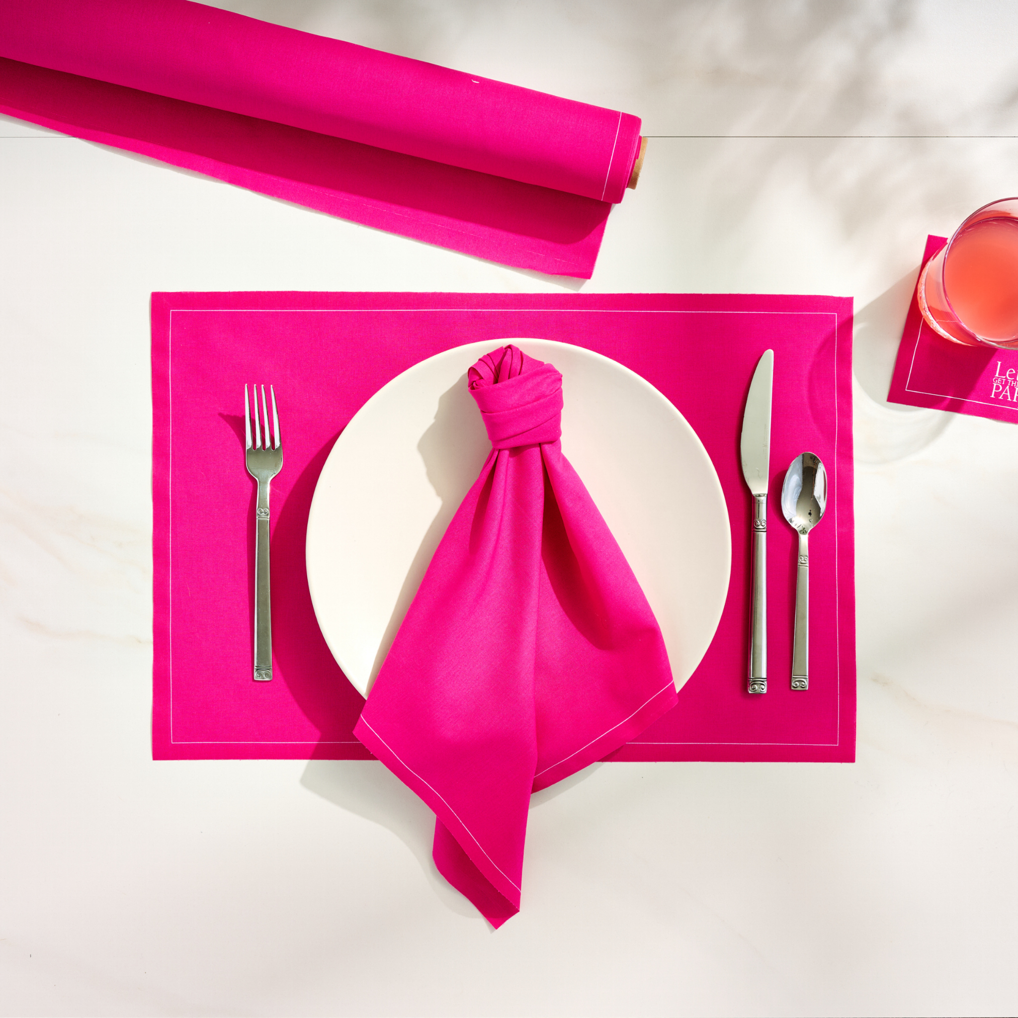 Blush Crush Dinner Napkins