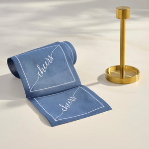 Mystic Blue Cocktail Napkins