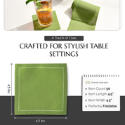 Olive Cocktail Napkins