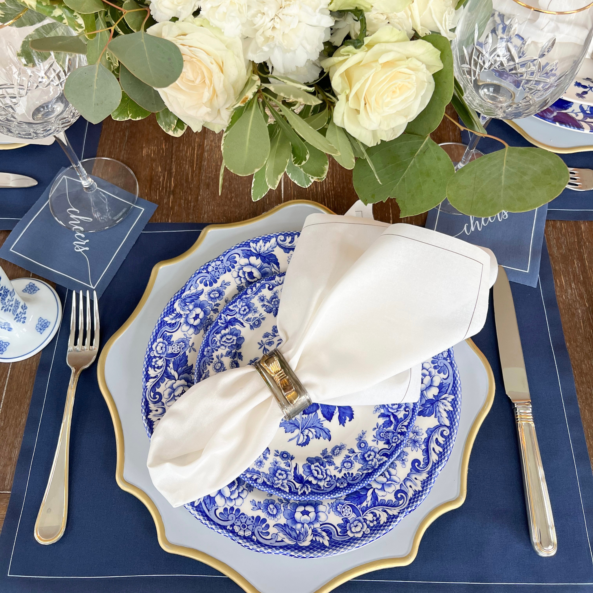 White Rabbit Dinner Napkins