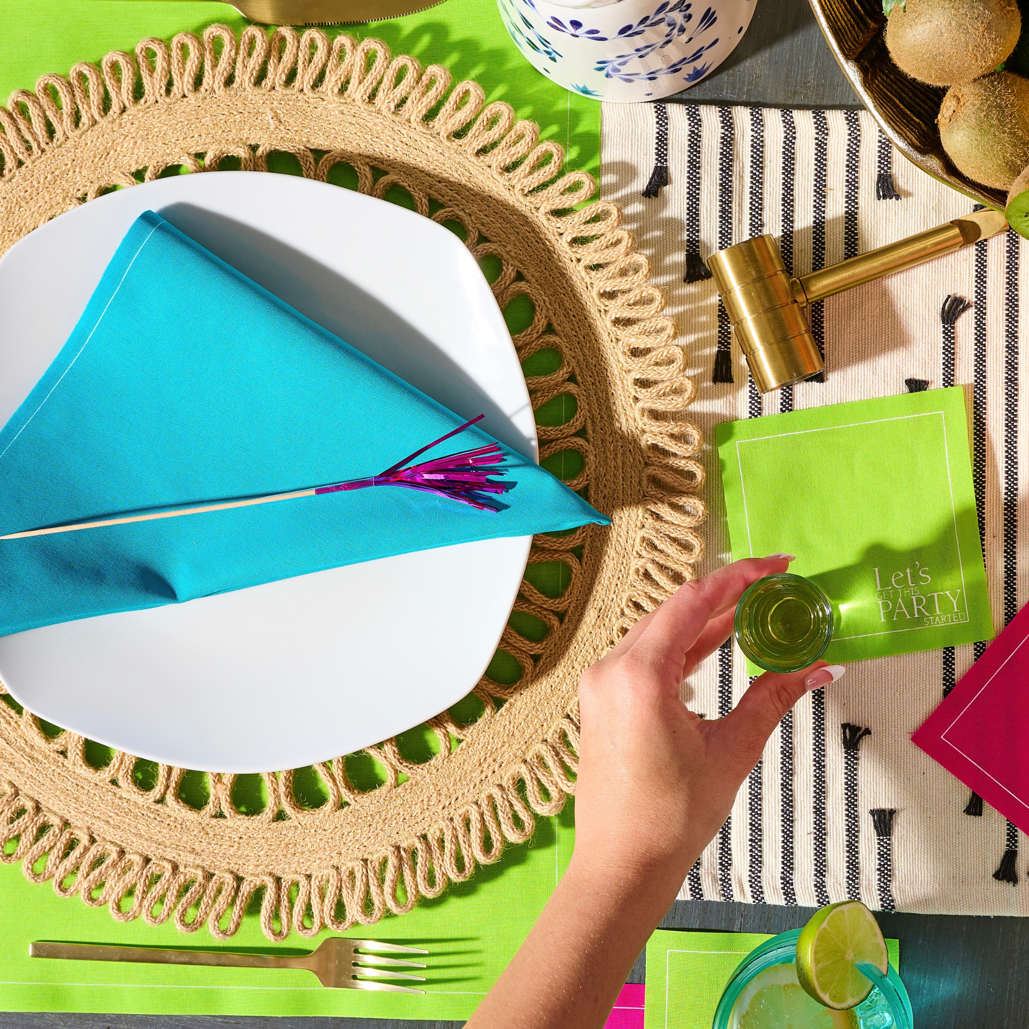 Margarita Madness Cocktail Napkins