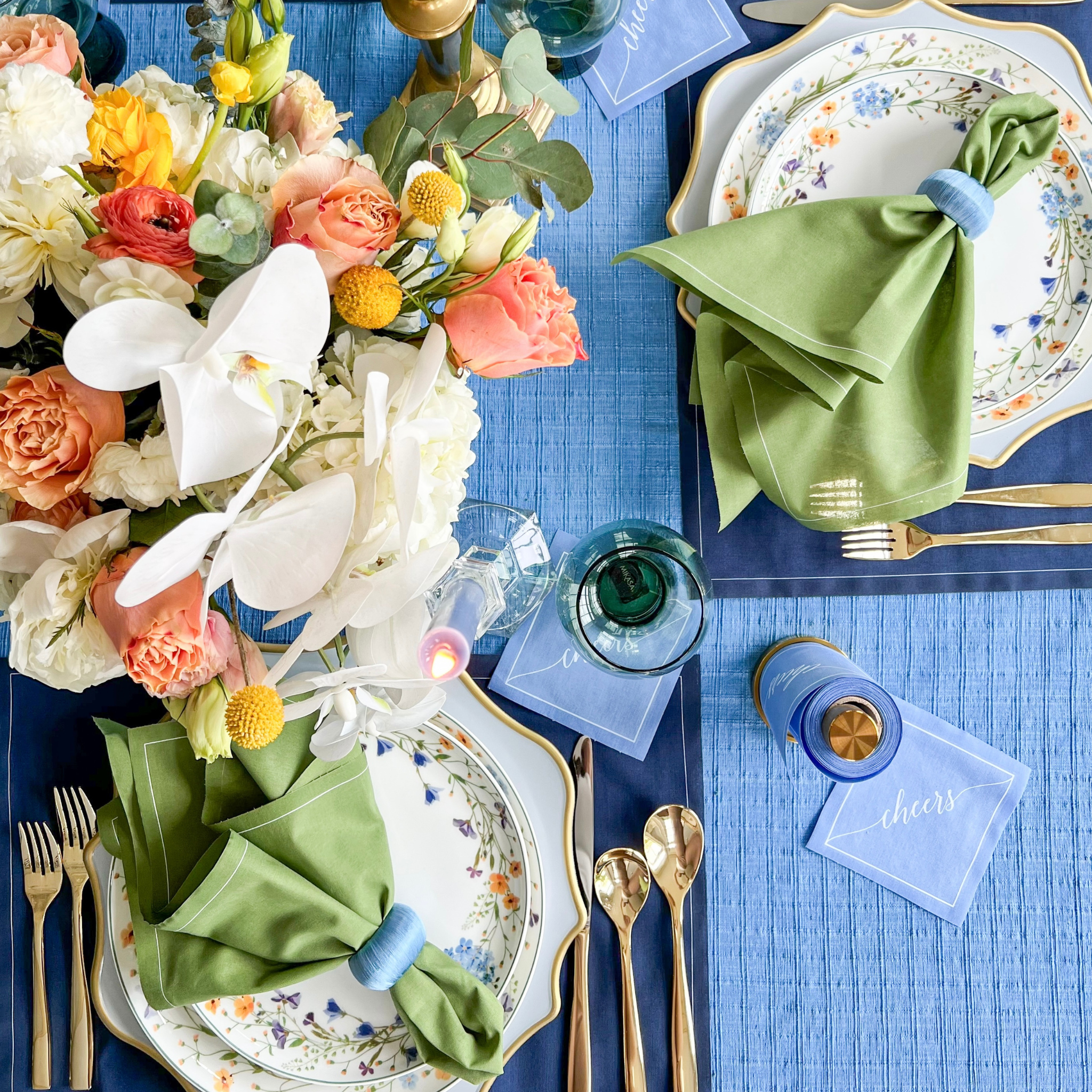 Olive Dinner Napkins