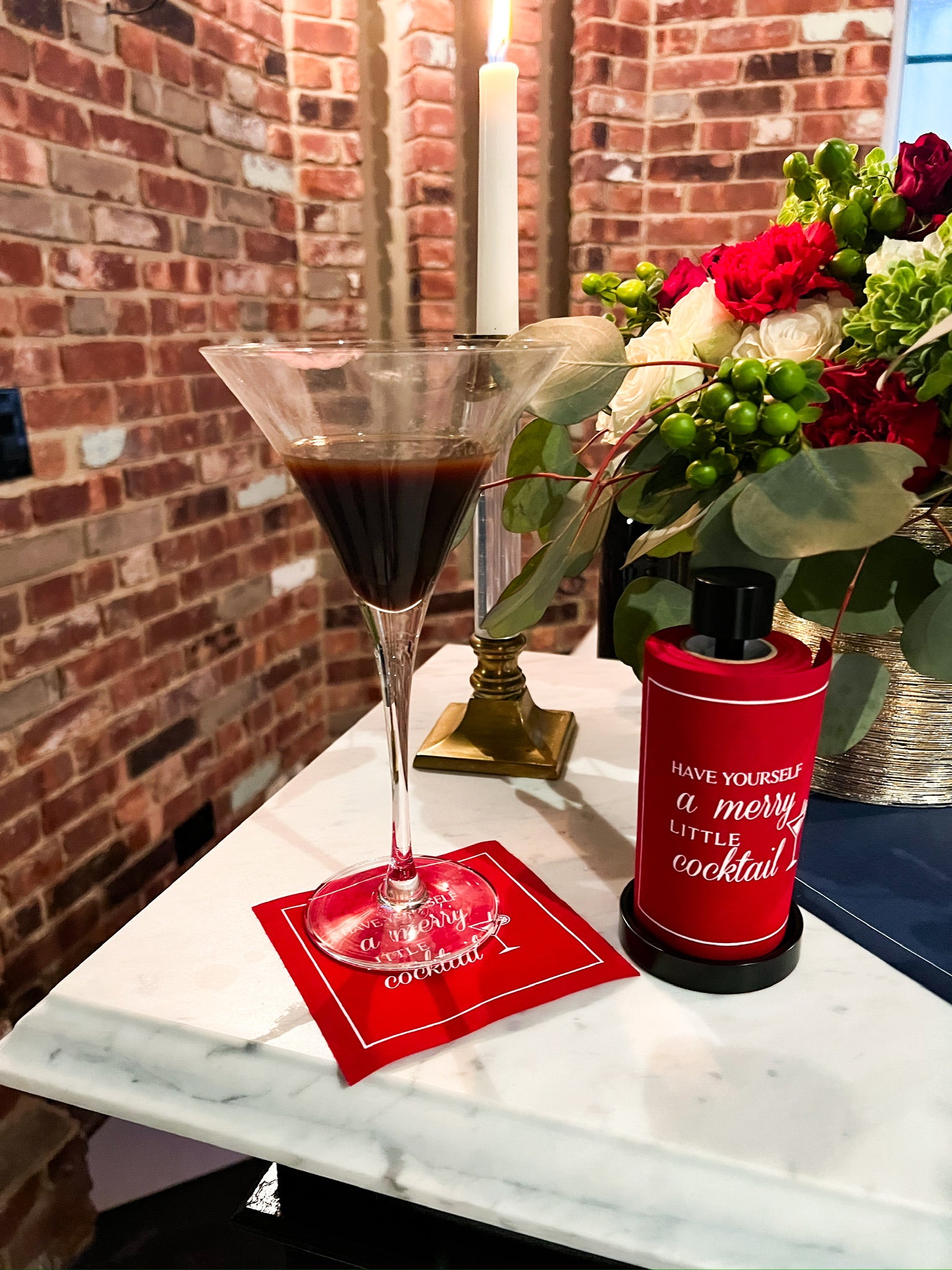 Have Yourself a Merry Little Cocktail Cocktail Napkins