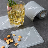 Silver Fox Cocktail Napkins