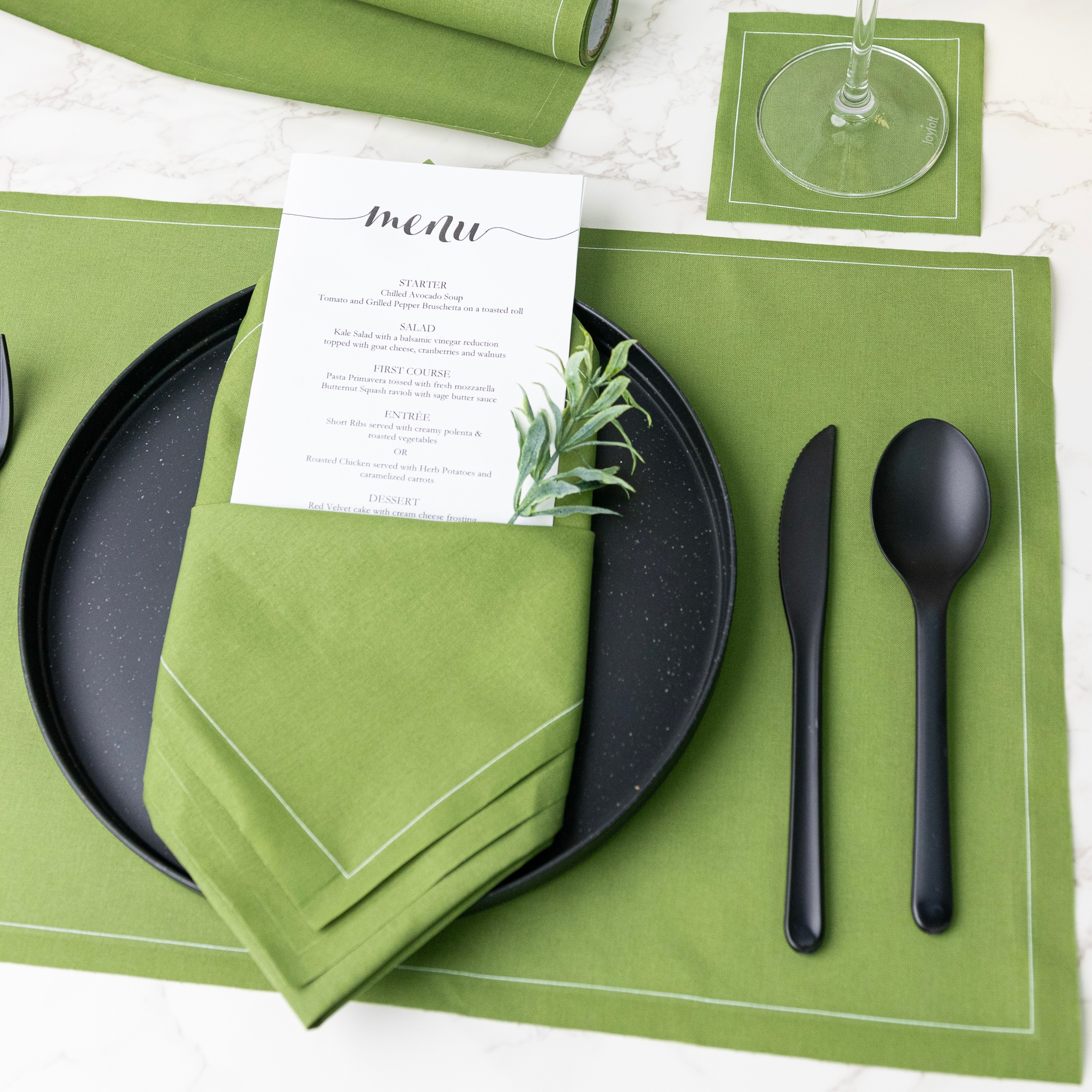 Olive Placemats