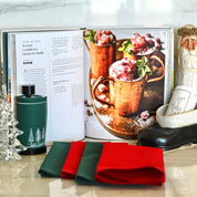 Black Matte Cocktail Napkin Stand
