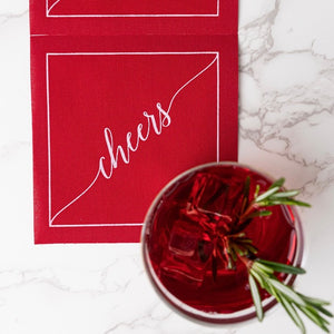 The Red Carpet Cocktail Napkins