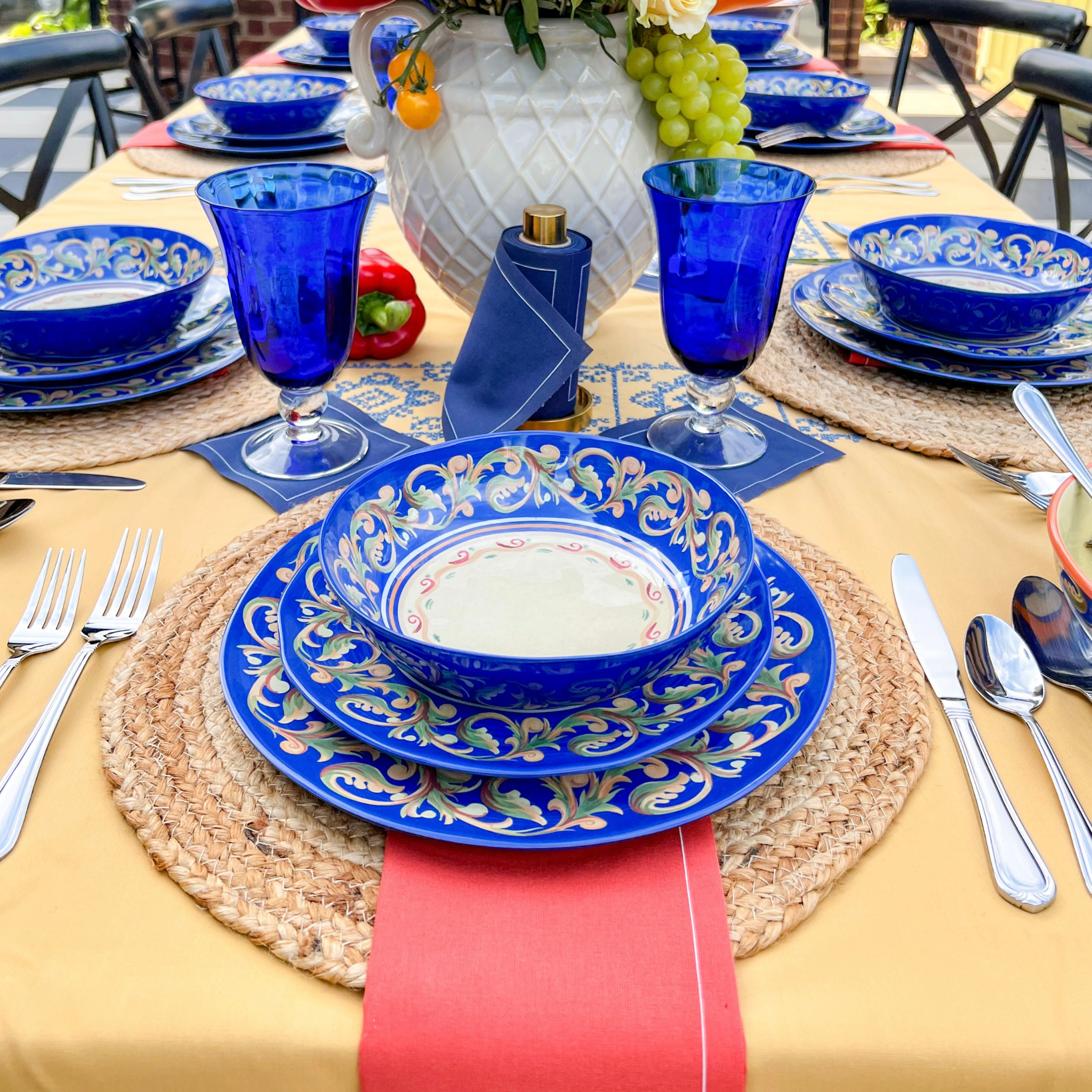 Late Sunset Dinner Napkins