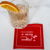 Have Yourself a Merry Little Cocktail Cocktail Napkins