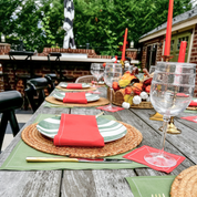 Late Sunset Dinner Napkins