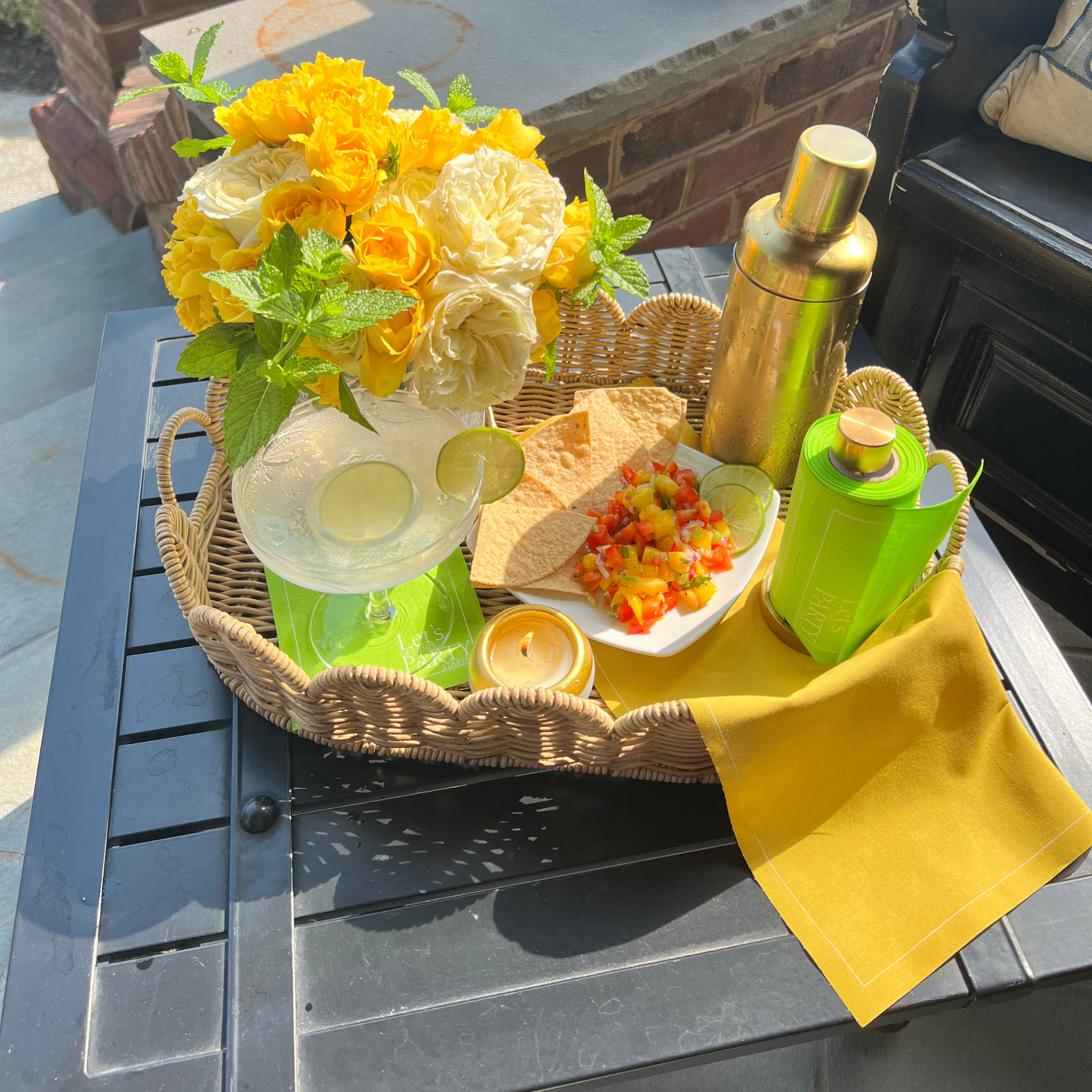 Margarita Madness Cocktail Napkins