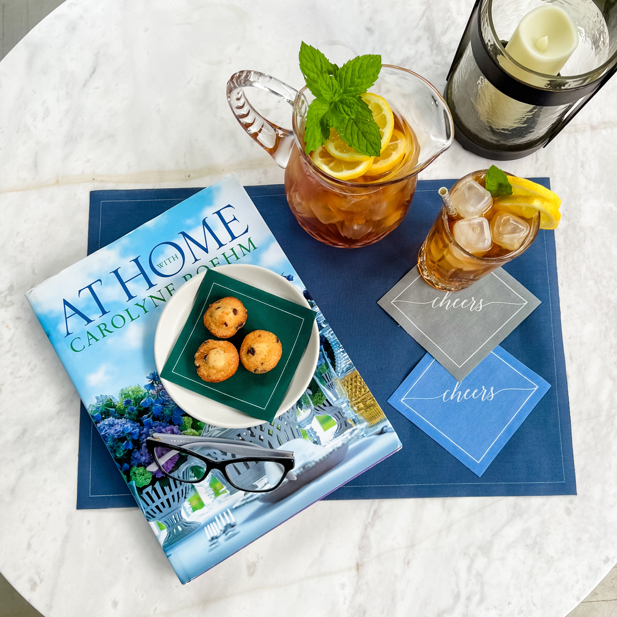 Silver Fox Cocktail Napkins