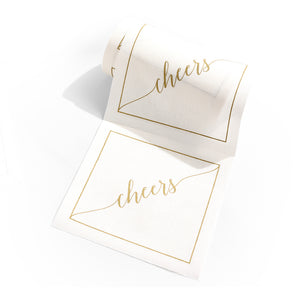 Golden Salute Cocktail Napkins