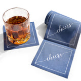 Mystic Blue Cocktail Napkins