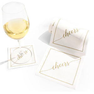 Golden Salute Cocktail Napkins