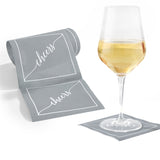 Silver Fox Cocktail Napkins