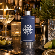 Let it Snow Cocktail Napkins - Mystic Blue