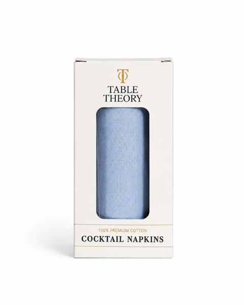 5" X 3" X 3" COTTON COCKTAIL NAPKIN BOX