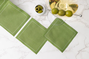 Olive Cocktail Napkins