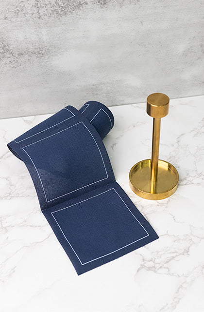 Gold Cocktail Napkin Stand